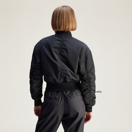 adidas by Stella McCartney TrueNature Woven Bomber Cropped Jacket