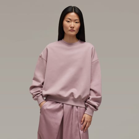 Y-3 Brushed Terry Boxy Crew Sweatshirt