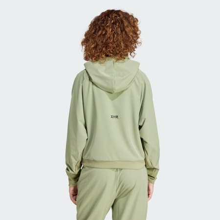 Olive green outlet adidas hoodie womens