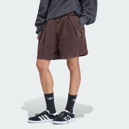 CANVAS LOOSE SHORTS
