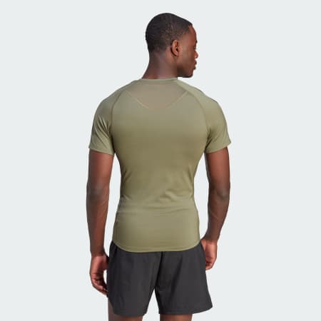 Techfit 3-Stripes Training Tee