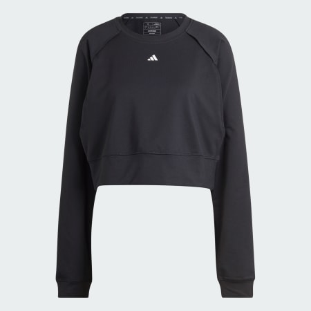 Power AEROREADY Crop Cover-Up Sweatshirt