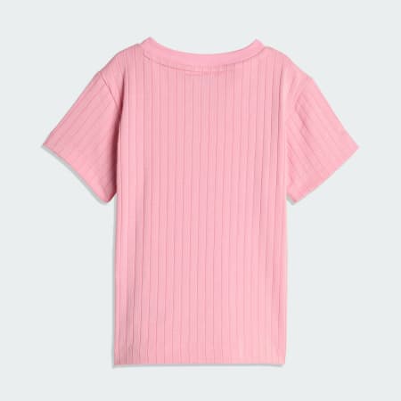 REGULAR WIDE RIB SHORT T-SHIRT SET