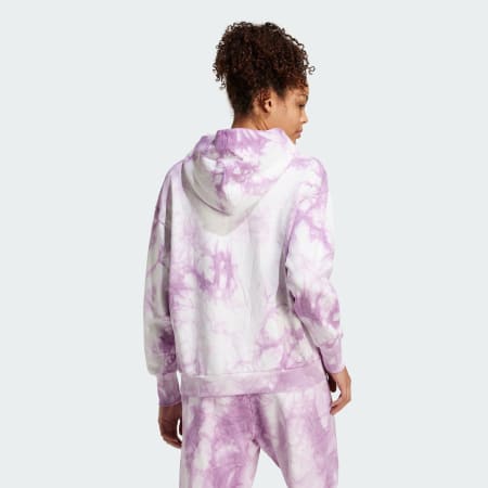 ALL SZN Fleece Tie-Dye Loose Hoodie