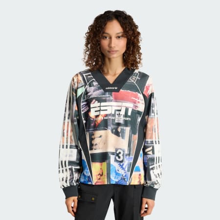 MESH GFX JERSEY LS Sweatshirt