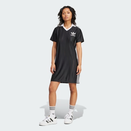 Adicolor 3-Stripes Pinstripe Dress