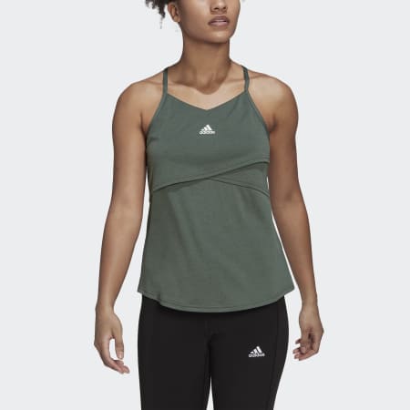 AEROREADY Studio Crossback Slim Tank Top