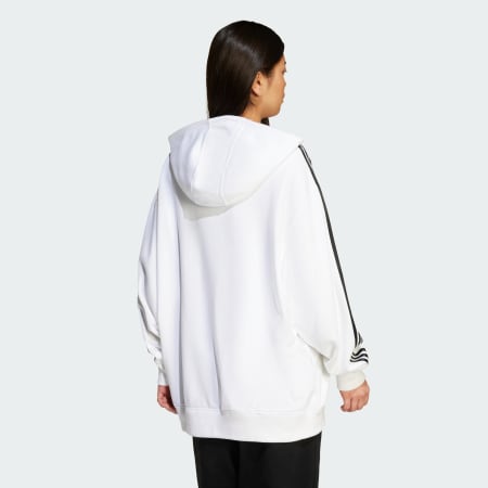 adidas Originals X Hello Kitty 3-Stripes Oversized Hoodie