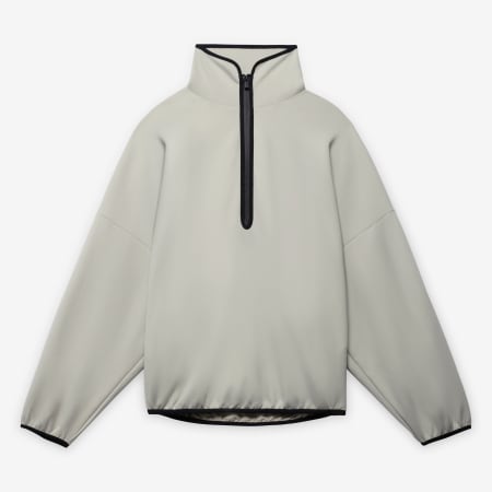 Fear of God Athletics Suede Fleece 1/2-Zip Sweatshirt