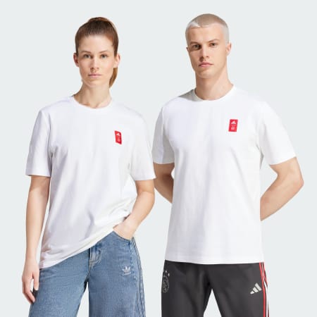 Tricou pentru ciclism cu imprimeu Ajax Amsterdam