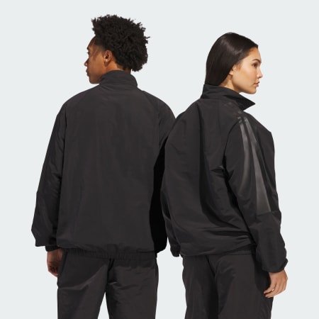 adidas Basketball Woven 1/2 Zip Jacket (Gender Neutral)