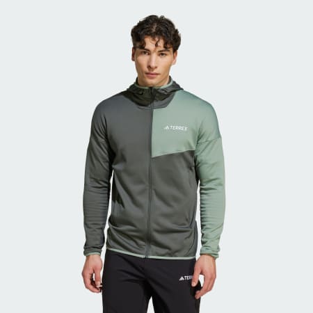 Jachetă cu glugă Terrex Xperior CLIMAWARM Light din fleece