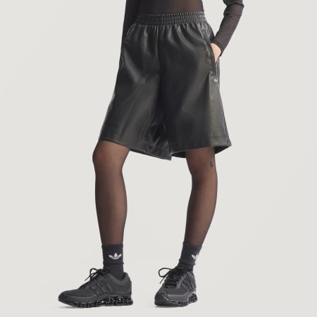 Pleather Firebird Oversized Jort