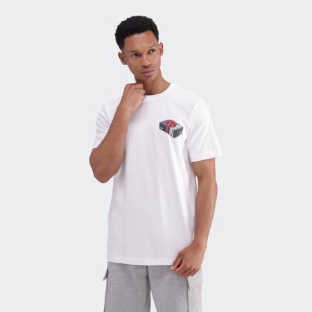 3-Stripes Lights Giftbox Graphic T-Shirt