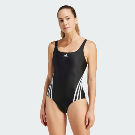 Padded 3-Stripes Swimsuit