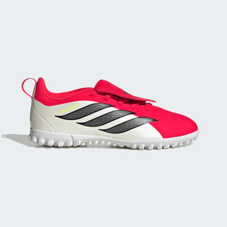 PREDATOR CLUB Fold-Over Tongue Elastic Laces Turf Football Shoes Kids