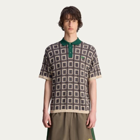 قميص بولو Brain Dead Knit