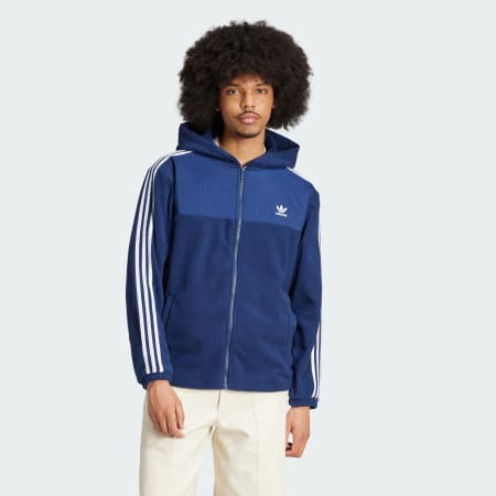 Majica s kapuljačom Adicolor 3-Stripes Teddy Fleece