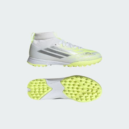 GHETE DE FOTBAL CU ȘOSETĂ, PENTRU GAZON ARTIFICIAL, F50 SPARKFUSION LEAGUE, PENTRU COPII