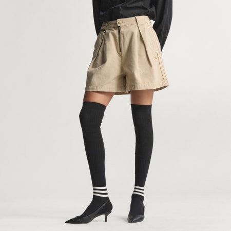 CANVAS LOOSE SHORTS