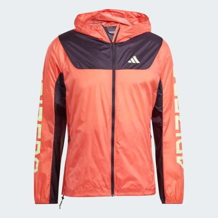 Buy adidas Men's TAN Windbreaker Jacket Red in Dubai, UAE -SSS