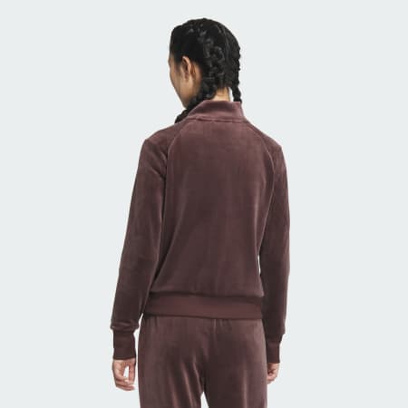 Modern Winter Velour Track Top