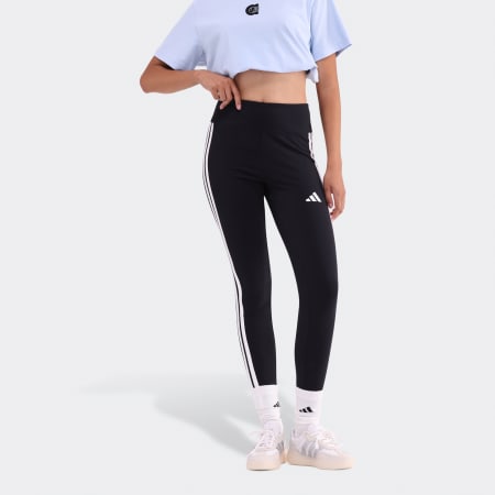 Essentials 3-Stripes Cotton Leggings