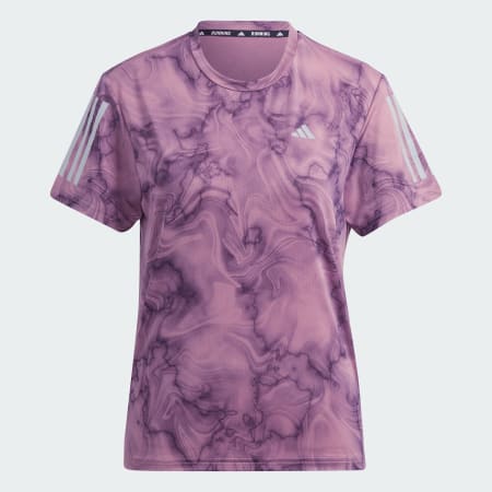 Own the Run Allover Print Tee