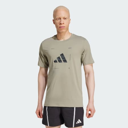 Climacool Training Camo Logo Graphic Tee