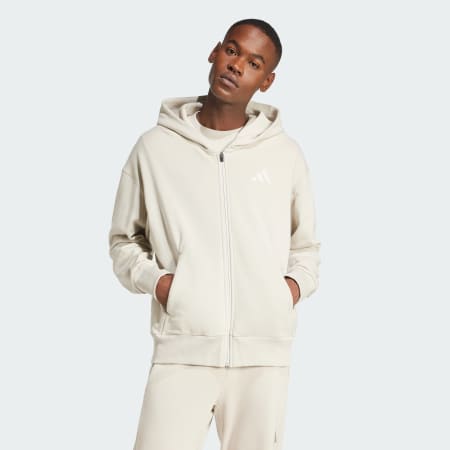 Veste à capuche entièrement zippée molleton ALL SZN