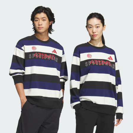CNY Stripe Sweatshirt (Gender Neutral)