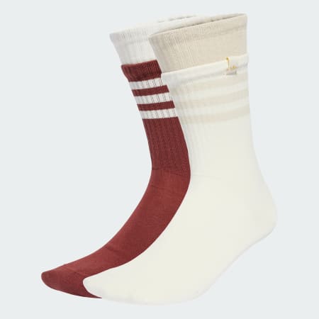Two-Layer Crew Socks 2 Pairs