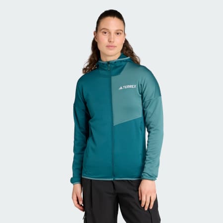 Terrex Xperior Climawarm jakna s kapuljačom od laganog flisa
