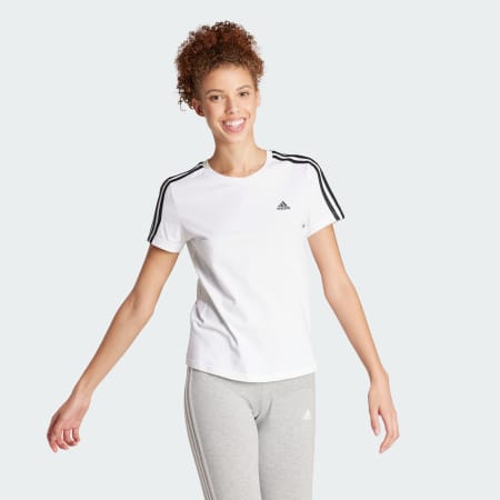 تيشيرت LOUNGEWEAR Essentials Slim 3-Stripes