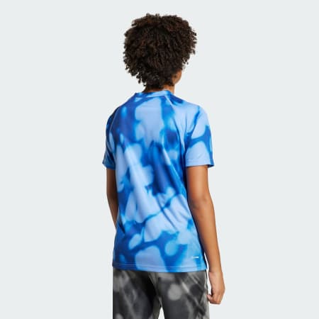 Training Tee With Allover Graphic