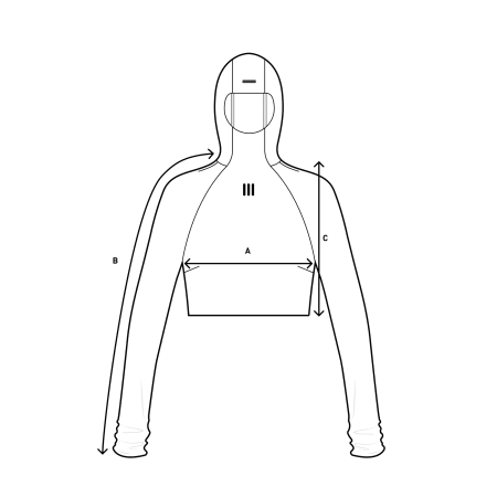 Fear of God Athletics Womens Base Layer Crop Hoodie