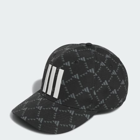 Tour 3-Stripes Printed Golf Cap