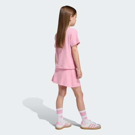 طقم REGULAR RIB SKORT T-SHIRT