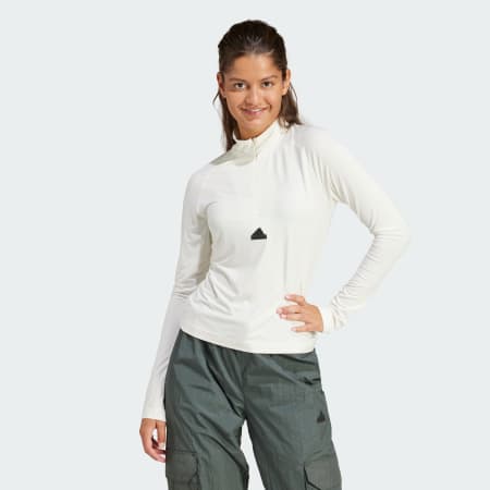 City Escape Quarter-Zip Long Sleeve Tee