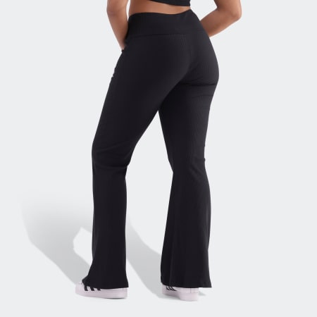 Essentials Rib Flared Leggings