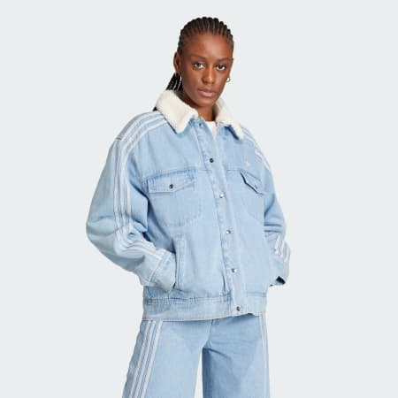 Neutral Court Denim Jacket