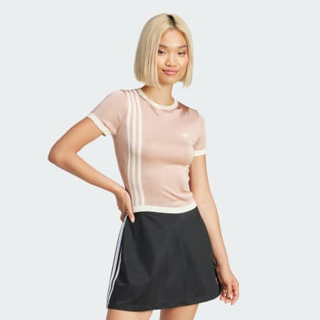 تيشيرت Knitted 3-Stripes Short