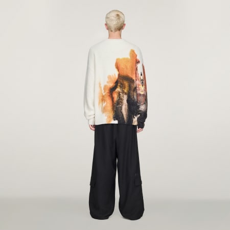 Y-3 AOP Knit Crew