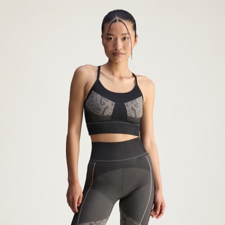 Sutien de yoga fără cusături adidas by Stella McCartney