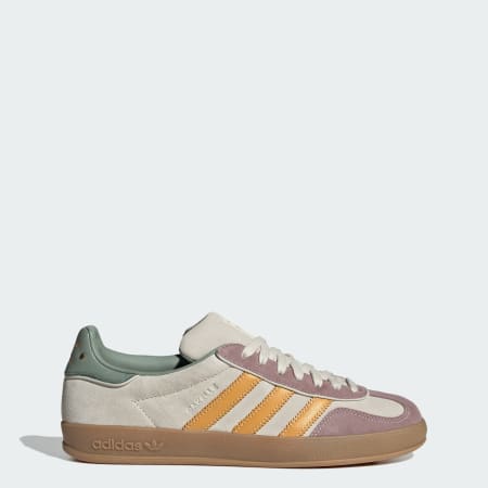 Adidas men's gazelle yellow 2024 leather ostrich pack shoes