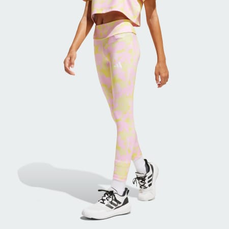 Train Essentials Flower Print Leggings Kids