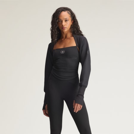 Bluză sport mulată adidas by Stella McCartney Studio