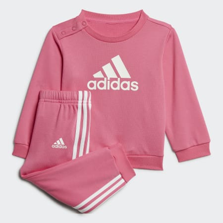 adidas badge of sport crew tracksuit infant