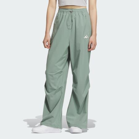Woven Parachute Pants