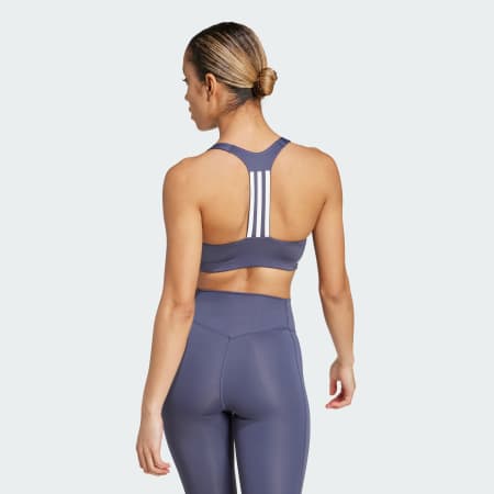 Powerimpact Training Medium-Support 3-Stripes Bra